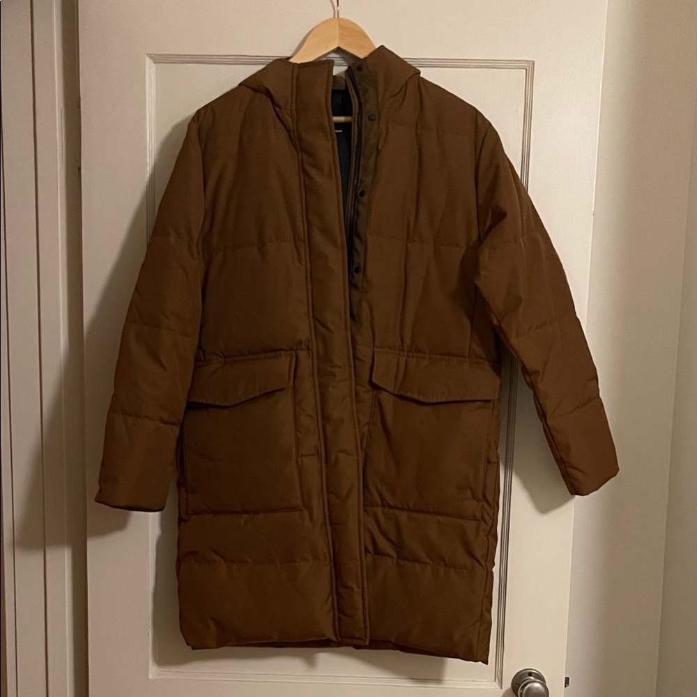 Everlane Brown Puffer Jacket